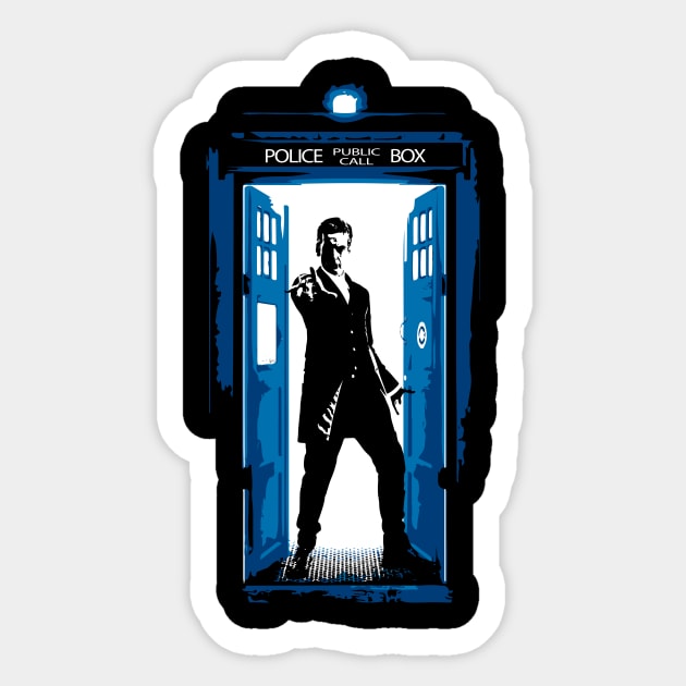 The 12th Doctor Sticker by LimitLyss